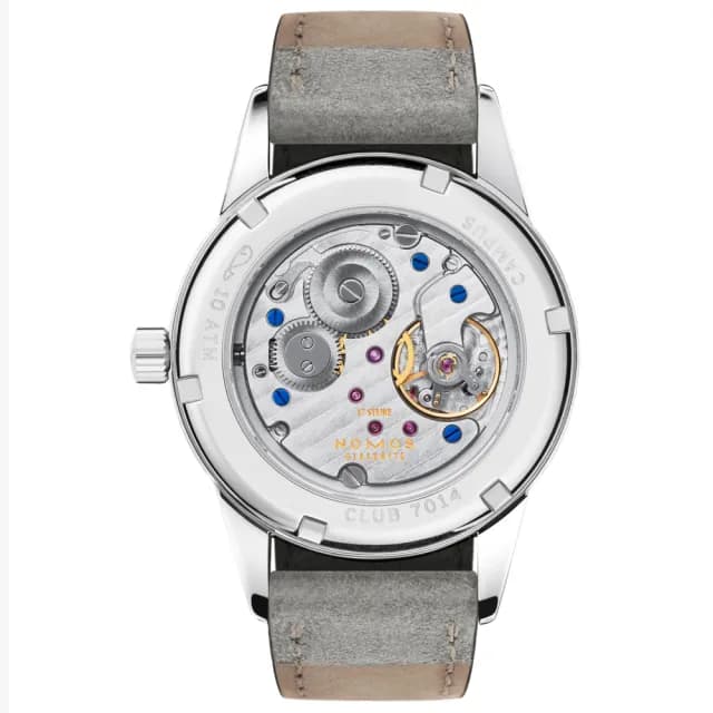 【NOMOS】Club系列 手動上鍊 小秒針 時尚機械腕錶 畢業禮物 送禮 推薦 36mm(714.GB)