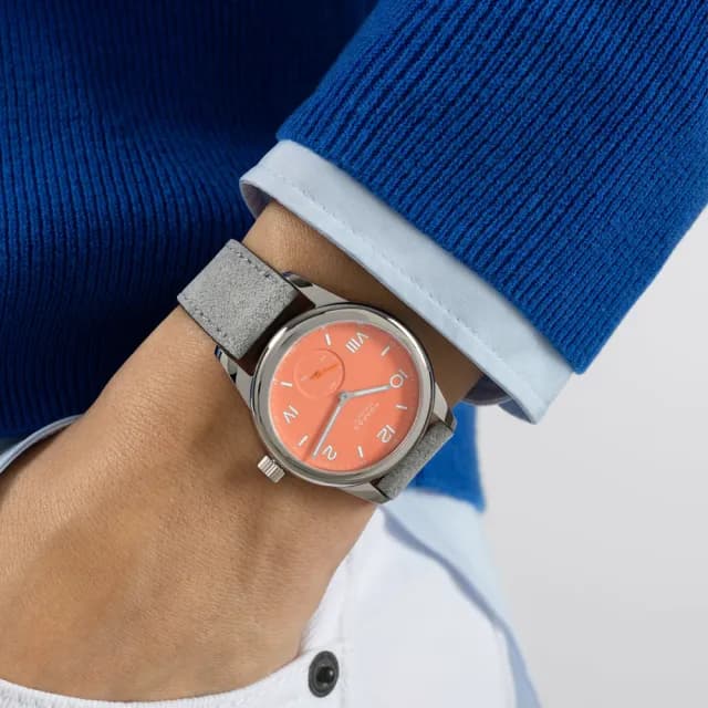 【NOMOS】Club系列 手動上鍊 小秒針 時尚機械腕錶 畢業禮物 送禮 推薦 36mm(714.GB)