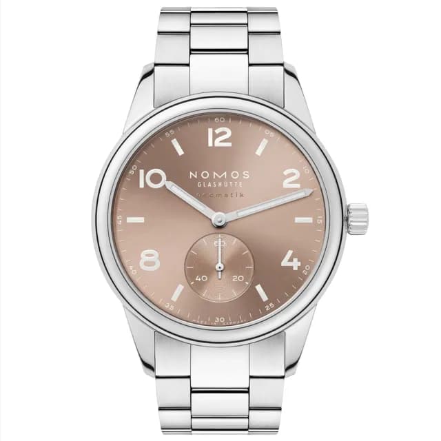 【NOMOS】Club系列 自動上鍊 小秒針 時尚機械腕錶 畢業禮物 送禮 推薦 39.5mm(762)
