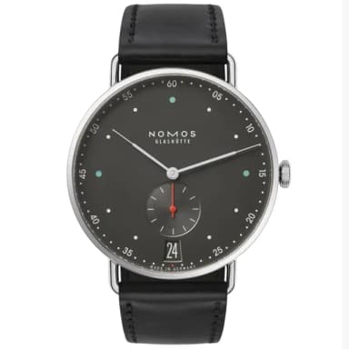 【NOMOS】Metro系列 手動上鍊 小秒針 經典機械腕錶 畢業禮物 送禮 推薦 38.5mm(1103)