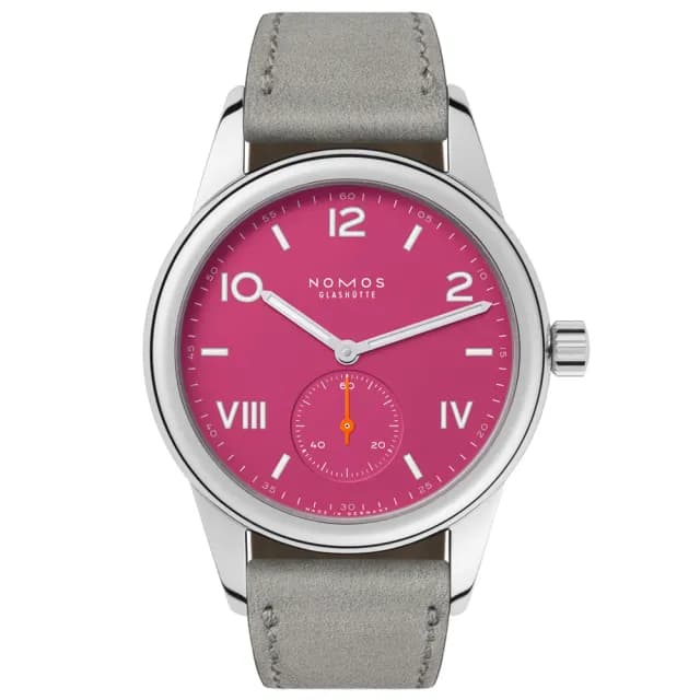 【NOMOS】Club系列 手動上鍊 小秒針 時尚機械腕錶 畢業禮物 送禮 推薦 36mm(711)