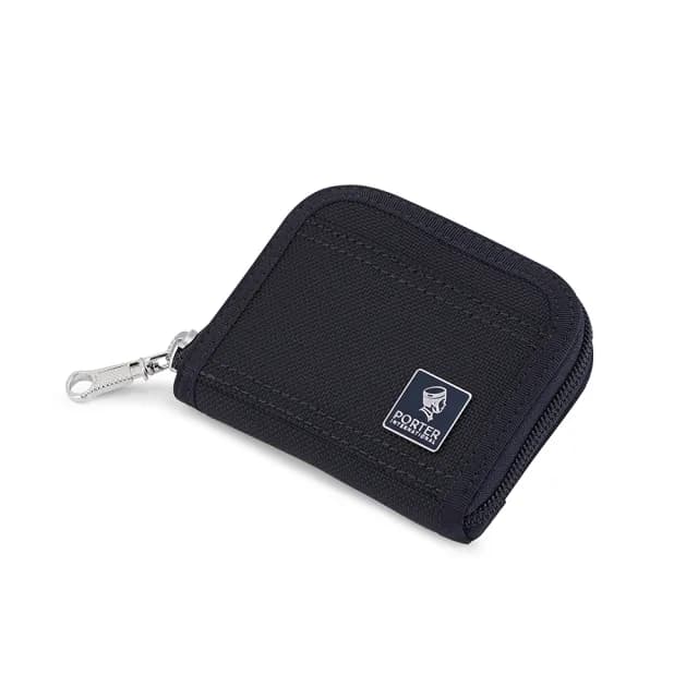 【PORTER INTERNATIONAL】自信經典NEW HEAT零錢包(深藍)