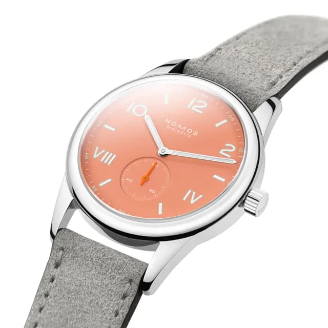 【NOMOS】Club系列 手動上鍊 小秒針 時尚機械腕錶 畢業禮物 送禮 推薦 38.5mm(725)
