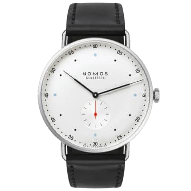 【NOMOS】Metro系列 手動上鍊 小秒針 時尚機械腕錶 畢業禮物 送禮 推薦 38.5mm(1108)