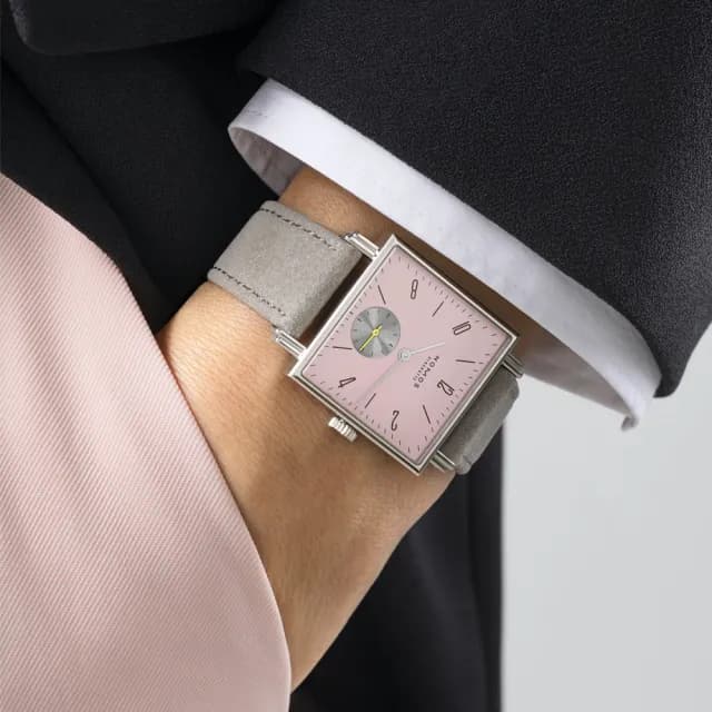 【NOMOS】Tetra系列 手動上鍊 小秒針 方形機械腕錶 七夕 情人節 禮物 送禮 推薦 29.5mm(476)