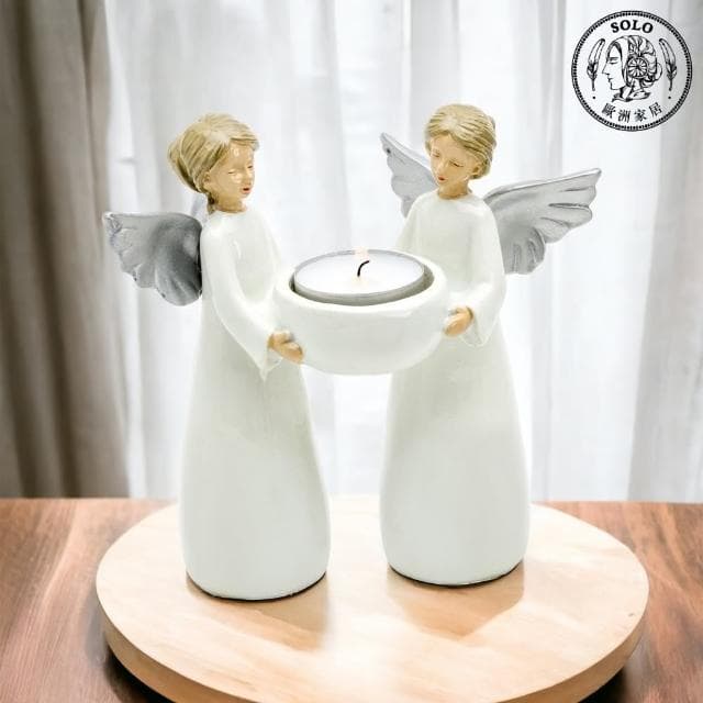 【SOLO 歐洲家居】HARVESTTIME 聖誕老公公擺飾 黃色 16CM 北歐風格 居家裝飾 燭台 禮物 收納