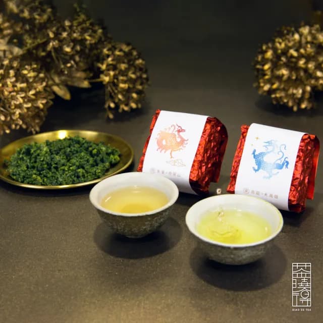 【茶曉得】四方神獸風華烏龍茶葉禮盒75gx4包x2盒(贈品牌提袋 春茶)