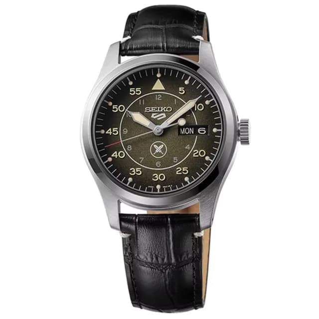 【SEIKO 精工】限量 5 Sports系列 X 堀米雄斗 機械腕錶 七夕 情人節 禮物 送禮 推薦(SRPL31K1/4R36-16X0C)