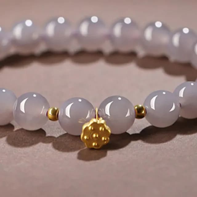 【LEESA】雙11 煙紫手珠\和田玉手串\玉手鍊\玉珠手串\手串\手鍊\佛珠\吊墜手串\開運手鍊\手飾\k