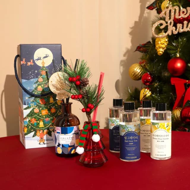 【COCODOR】假期擴香禮盒(2款任選/造型空瓶x2+擴香補充瓶x4/官方直營/交換禮物)