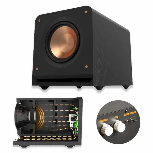 【Klipsch】RP-1000SW 重低音喇叭-10吋(贈 KLIPSCH T5 SPORT藍牙耳機)