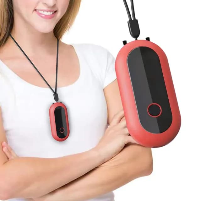 【鼻清新】掛脖式負離子空氣清淨器(穿戴式 空氣淨化器 除甲醛 ☆身 便攜 PM2.5 花粉症 過敏)