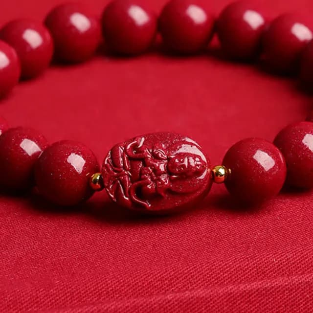 【MoonDy】雙11 手串 朱砂手鍊 本命佛手鍊 避邪手鍊 八大守護神 十二生肖 保平安 防小人 招財手