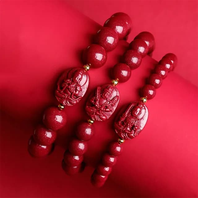 【MoonDy】雙11 手串 朱砂手鍊 本命佛手鍊 避邪手鍊 八大守護神 十二生肖 保平安 防小人 招財手