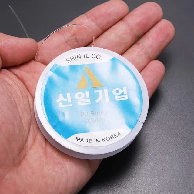 【HH】韓國透明水晶手鍊串珠線(串珠材料 彈力線)