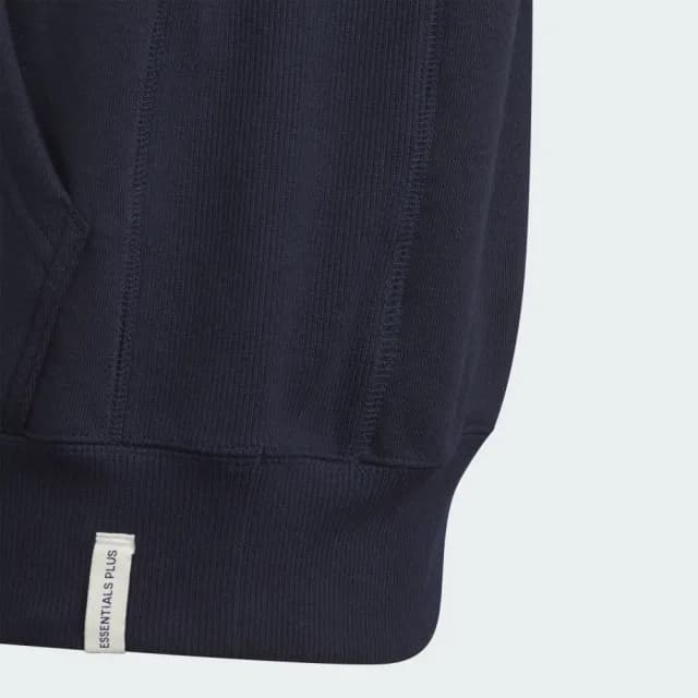 【adidas 愛迪達】ESSENTIALS PLUS 長袖上衣 大學T 童裝 JH1174