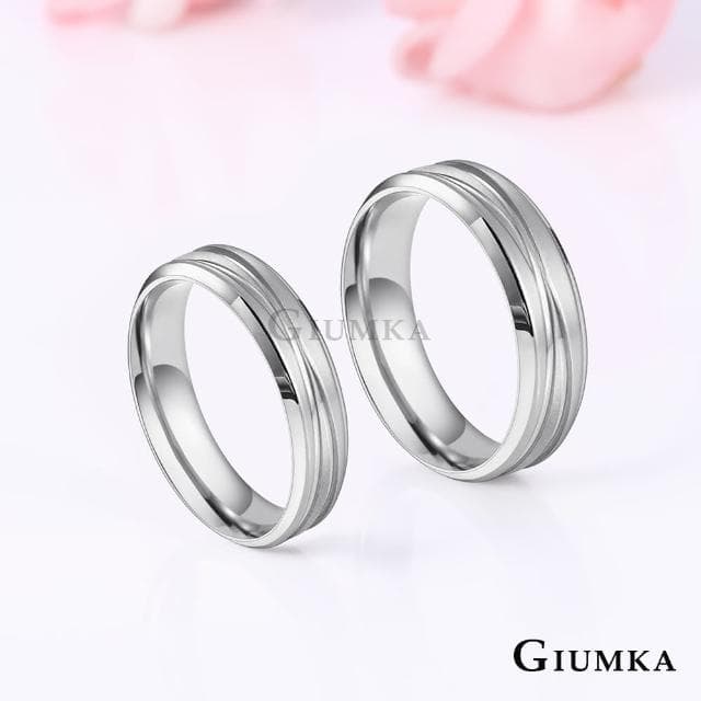 【GIUMKA】情侶戒指．戀愛賓果．情人節禮物(銀色款)