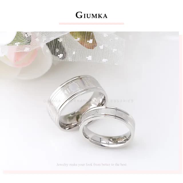 【GIUMKA】戒指．尾戒．羅馬數字．對戒．銀色(情人節禮物)