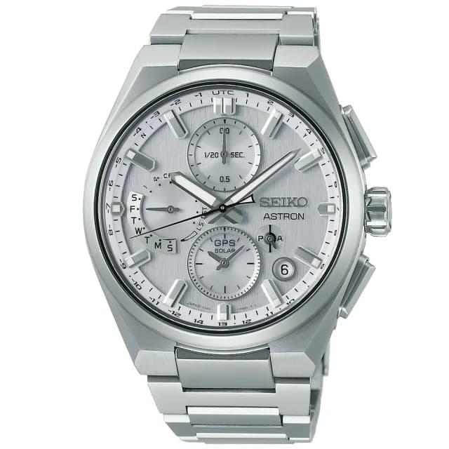 【SEIKO 精工】Astron GPS衛星定位 鈦金屬計時手錶 送禮推薦(5X83-0AE0S /SSH159J1)