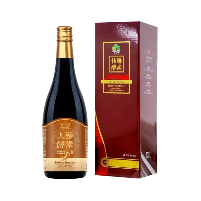 【宜日宜酵】人蔘酵素液 750ml/瓶(紅白雙蔘、調整體質、滋補養身)