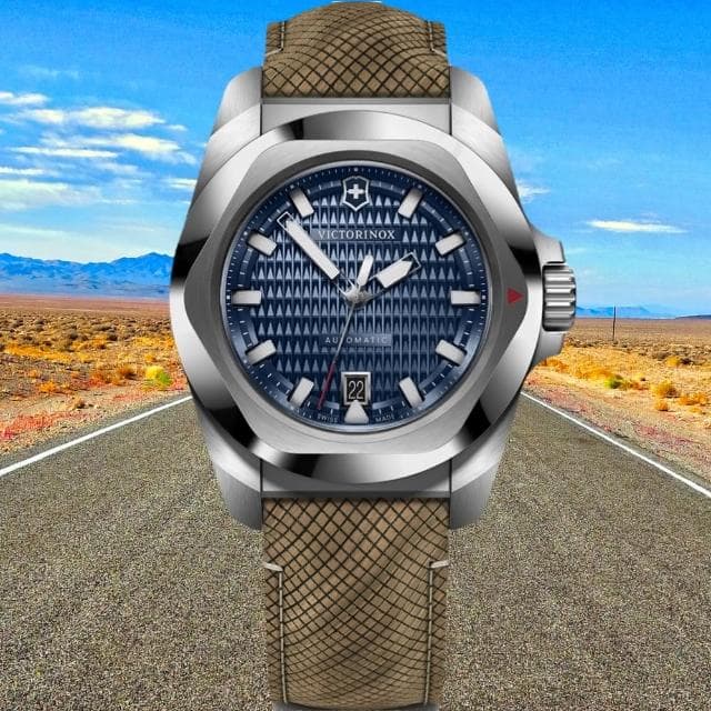 【VICTORINOX 瑞士維氏】I.N.O.X. Automatic機械錶套組 41mm 送禮推薦(VISA-242018.1)
