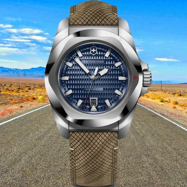 【VICTORINOX 瑞士維氏】I.N.O.X. Automatic機械錶套組 41mm 送禮推薦(VISA-242018.1)