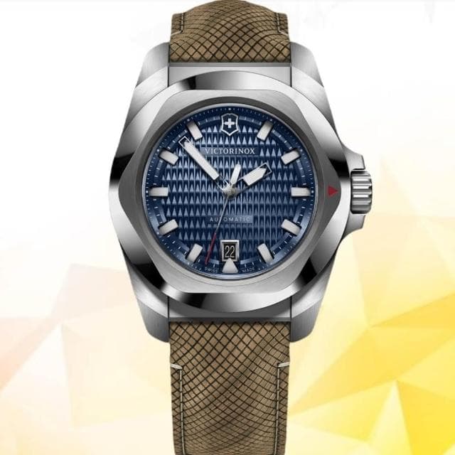 【VICTORINOX 瑞士維氏】I.N.O.X. Automatic機械錶套組 41mm 送禮推薦(VISA-242018.1)