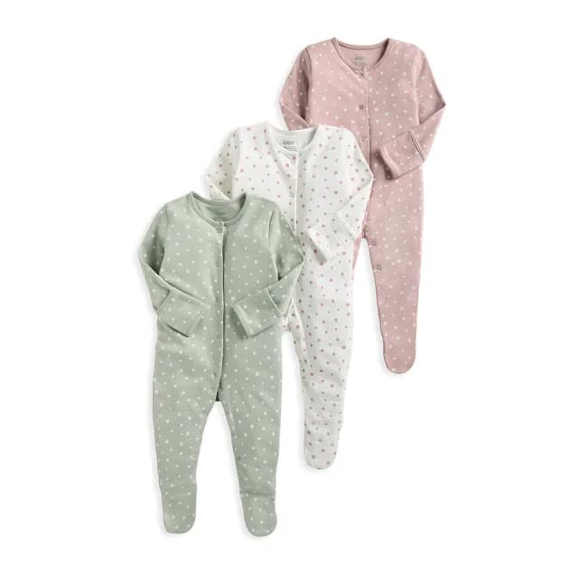 【Mamas & Papas】點繪時裝-連身衣3件組(4種尺寸可選)