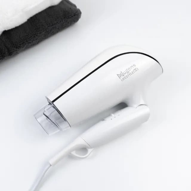 【Nugens 捷視科技】1400W 速乾負離子護髮折疊式吹風機 MIT(NL-H1400)