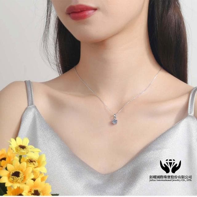 【鉅曜】IGI一克拉最白D色VS淨度 18K 經典優雅六爪鑽戒(培育鑽石)