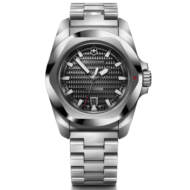 【VICTORINOX 瑞士維氏】I.N.O.X. Automatic機械錶套組 41mm 送禮推薦(VISA-242019)