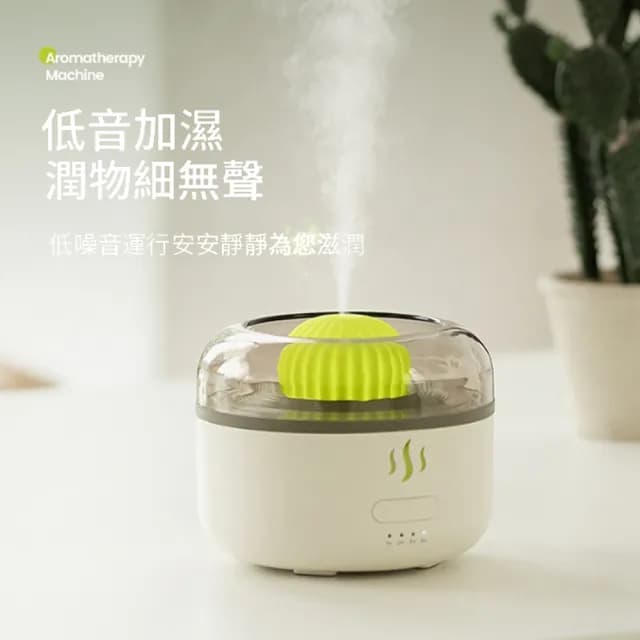 【ANTIAN】雙11 仙人掌大容量精油香氛水氧機 空氣清淨機 七彩氛圍燈香氛機 霧化噴霧加濕器