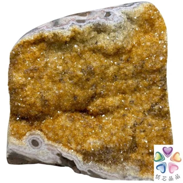 【恬芯晶品】Y3頂級烏拉圭ESP黃水晶開運招財(辦公室消磁淨化風水財運財位招貴人黃晶鎮禮物補財庫)