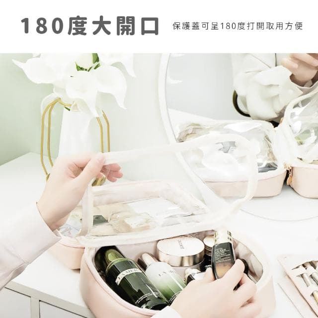 【一包收納】母親節禮物 防水洗漱化妝包(盥洗包 手拿包 枕頭包 口紅包 保養品收納 化妝品 刷具)