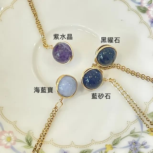 【Penny珮妮】水晶不銹鋼項鍊4款可選(母親節禮物/交換禮物/送女友/送閨蜜/生日禮物/情人節)