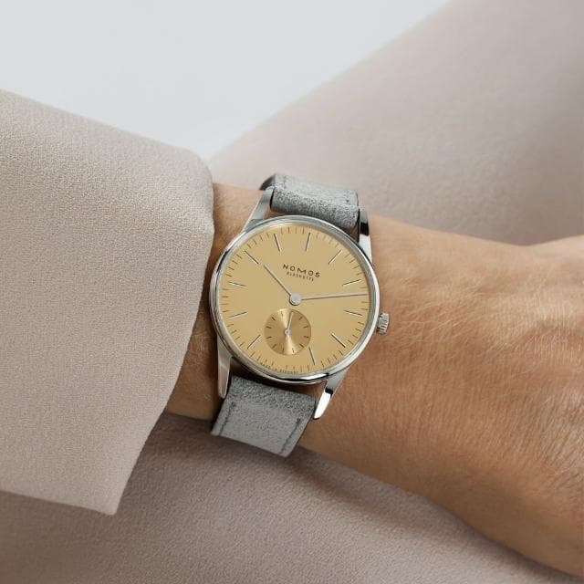 【NOMOS】Orion系列 手動上鍊 小秒針 機械腕錶 母親節 禮物 推薦 32.8mm(358)
