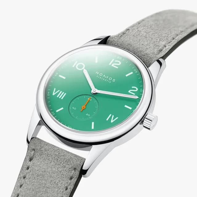 【NOMOS】Club系列 手動上鍊 小秒針 時尚機械腕錶 畢業禮物 送禮 推薦 38.5mm(726)