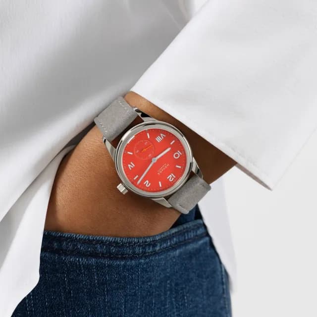 【NOMOS】Club系列 手動上鍊 小秒針 時尚機械腕錶 七夕 情人節 禮物 送禮 推薦 36mm(716.GB)