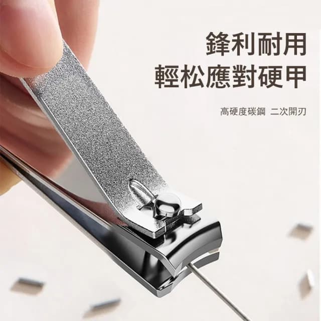 【Gabor】德係精工指甲刀套裝 4件套 不鏽鋼修甲工具 交換禮物(玻璃銼/挖耳勺/指甲剪)