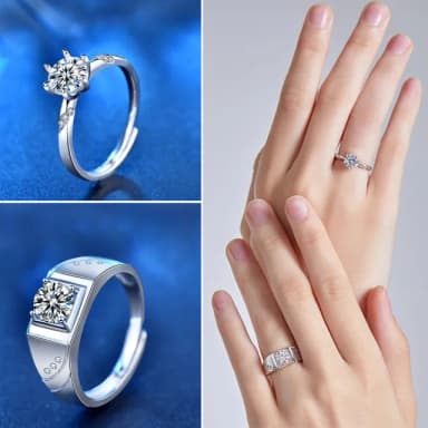 【LEESA】婚禮戒指\情侶對戒\細戒指\銀戒\金戒指\個性戒指\百搭戒指\情侶禮物\純銀戒指\氣質戒 