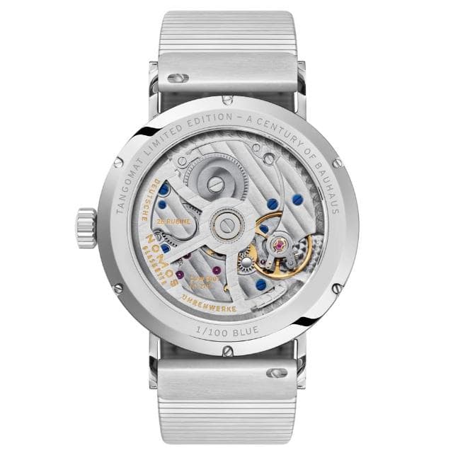 【NOMOS】Tangomat系列 包浩斯100週年 限量 自動上鍊 機械腕錶 母親節 禮物 推薦 38.3mm(601.S11)