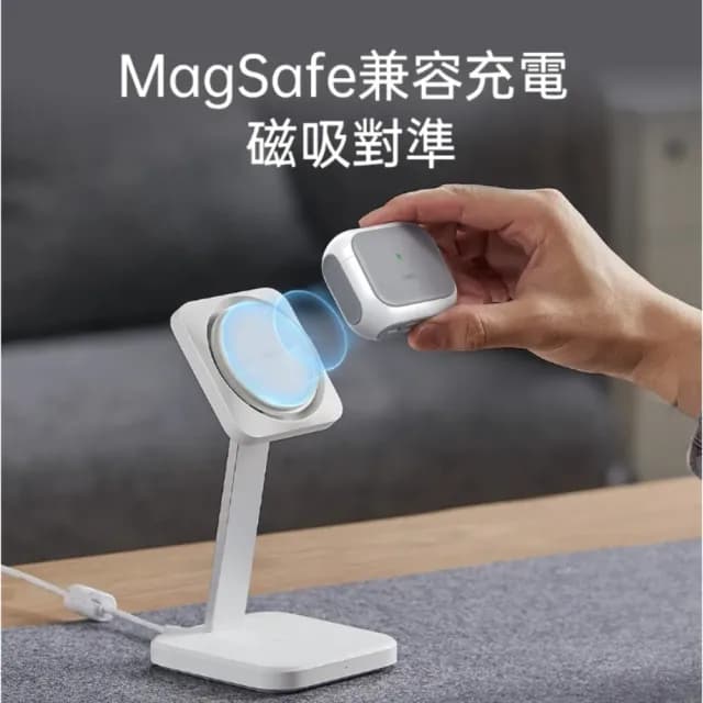 【ESR 億色】AirPods 4 HaloLock 磁電空間 靈盾系列 耳機保護套(支援Apple Watch無線充電)