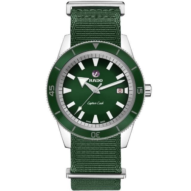 【Rado 雷達表 官方授權】Captain Cook 庫克船長 自動機械錶 套錶-42mm R03推薦 送禮 禮物 推薦(R32505318)
