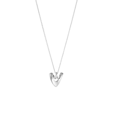 【Georg Jensen 官方旗艦店】2025 HEART 項鍊(純銀)