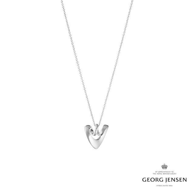 【Georg Jensen 官方旗艦店】2025 HEART 項鍊(純銀)
