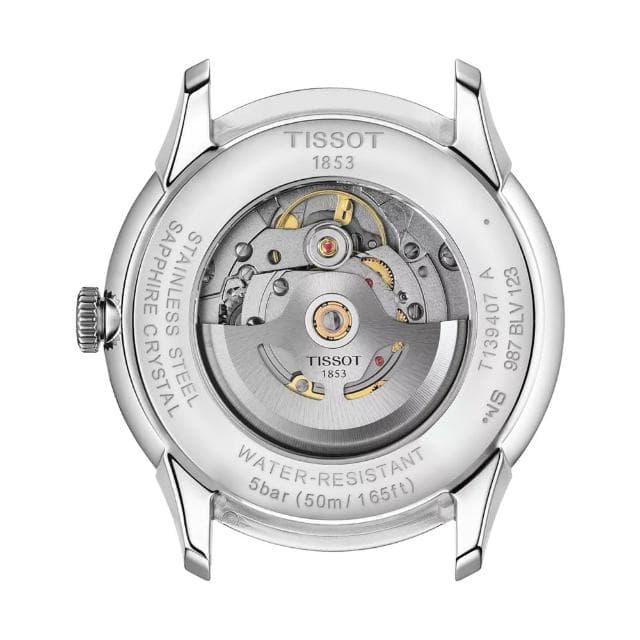 【TISSOT 天梭】杜魯爾系列 紳士機械腕錶 母親節 禮物 推薦(T1394071106800)