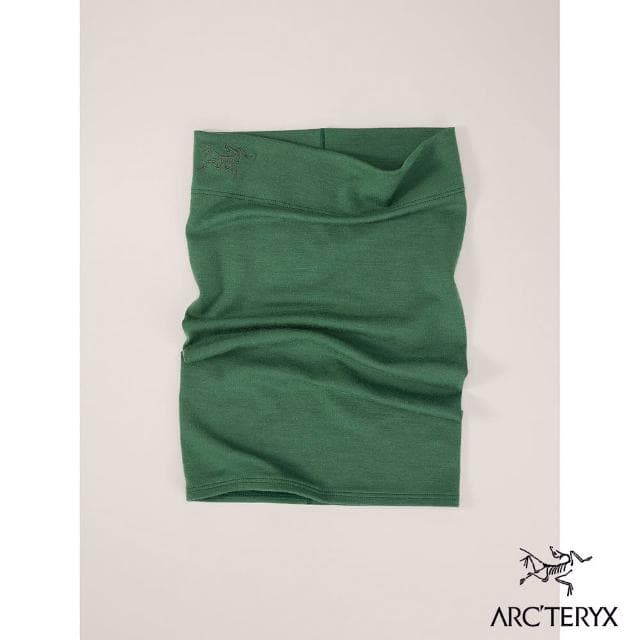 【Arcteryx 始祖鳥官方直營】Rho 輕量羊毛圍脖(伊甸綠)