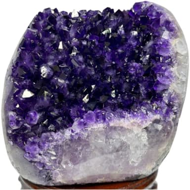 【恬芯晶品】M12頂級烏拉圭帝王紫水晶開運招財(辦公室消磁淨化風水財運財位招貴人紫晶鎮禮物補財庫)