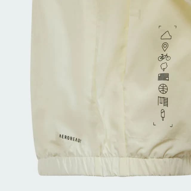 【adidas 愛迪達】CITY ESCAPE 連帽外套 童裝 IS3388