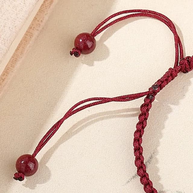 【MoonDy】雙11 手工編織 手環 手鍊串珠 紫金砂 辟邪手鍊 招財納福 平安扣 護身符 保平安 送媽